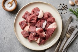Beef boneless boti-with 10%fat